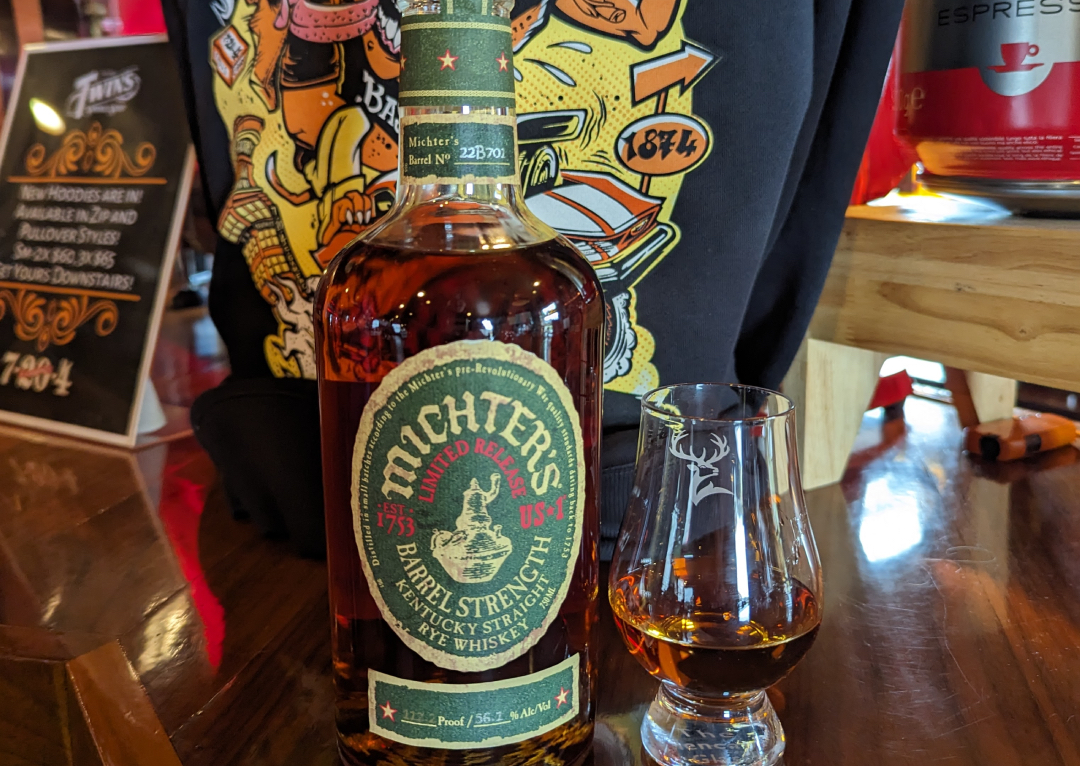 Michters Barrel Strength Rye