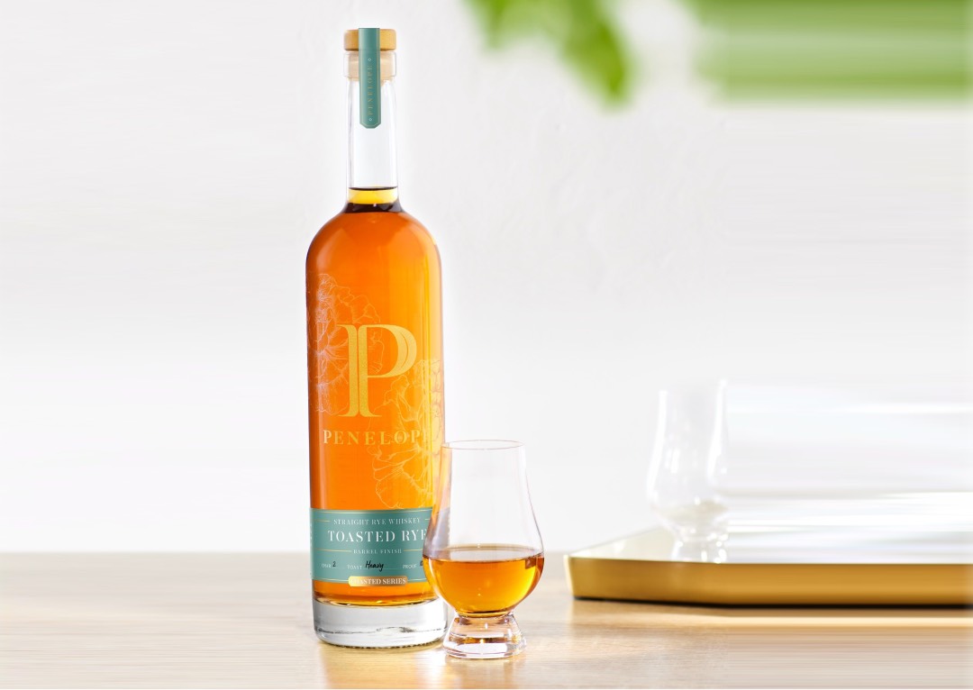 This year's expression is the result of finishing a very special, hand-selected 95% rye and 5% malted barley mash bill in new freshly toasted barrels. Penelope Toasted Rye Whiskey (Batch 24-304) is on shelf now with a limited allocation of 9,000 (6-in) cases at a minimum suggested retail price of $74.99 per 750mL bottle. "After what we achieved with last year's release, we are really excited for our second installment," said Michael Paladini, founder of Penelope Bourbon. "Our first Toasted Rye scored 99 points at the San Francisco World Spirits Competition, and we're confident this release will be equally well received." Penelope Toasted Rye features a layered aroma on the nose with bold, sweet butterscotch and a body of vanilla and toasted marshmallow balanced with notes of light tobacco and fruit. Toasted Rye's long finish has a sweet dessert character with orange peel and subtle spice. "After aging the rye whiskey for six years prior to finishing, this year's release resulted in a profile that we believe will really stand out," said Daniel Polise, founder and master blender of Penelope Bourbon. "The char 2 profile of the finishing barrels used brought out rich butterscotch notes to the blend of selected barrels, adding additional layers and depth to a great rye whiskey."